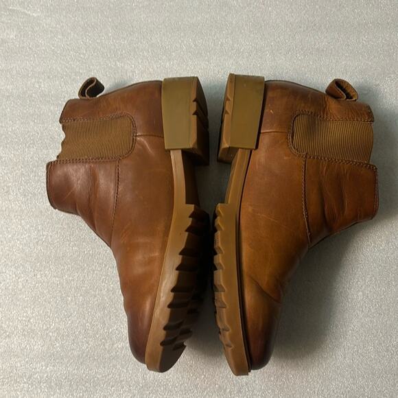 Emelie II Chelsea Sorel Boots 7.5 Brown Waterproof Gorpcore Shootie Casual Boho - Picture 3 of 12